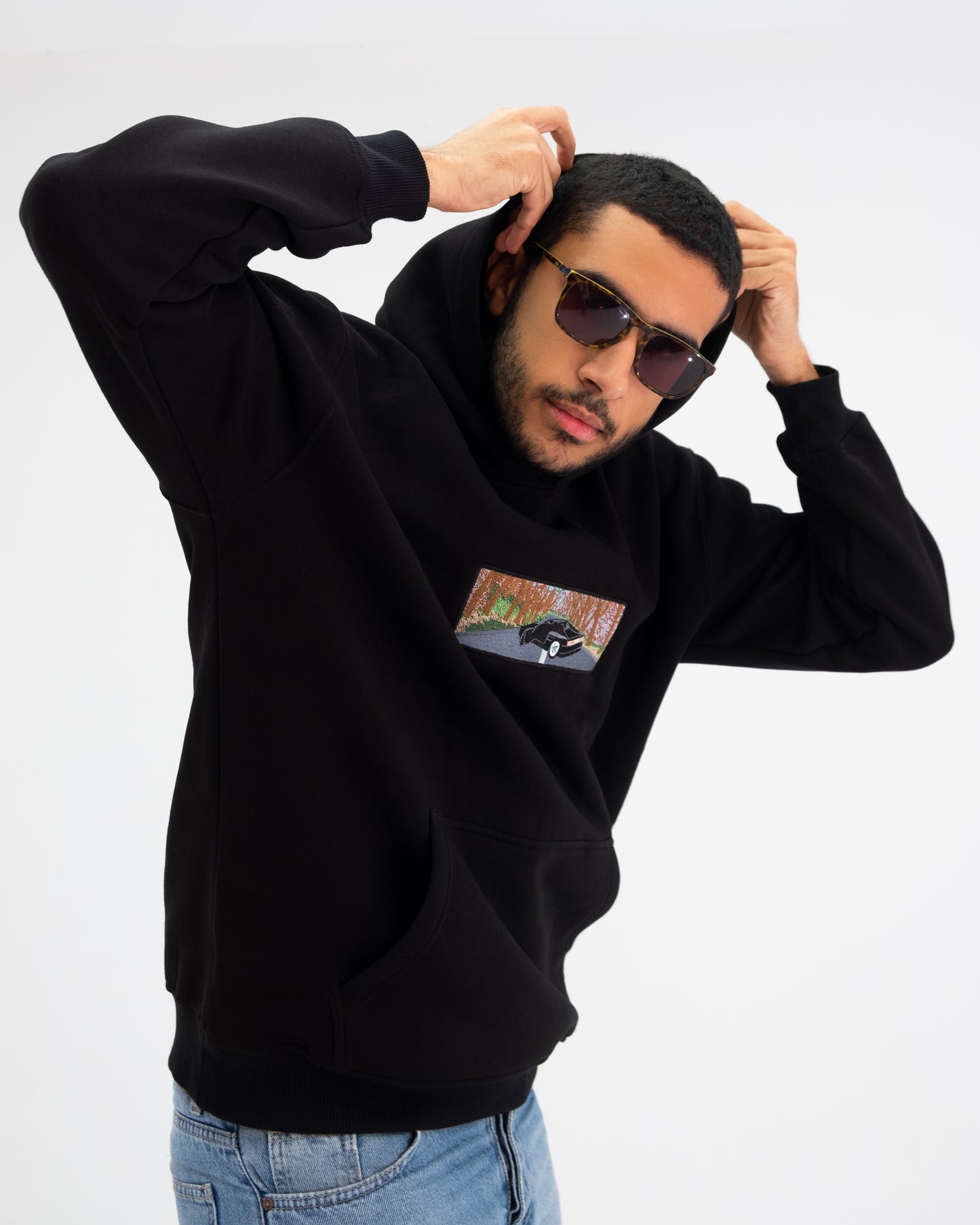 CAR IN THE WOODS HOODIE