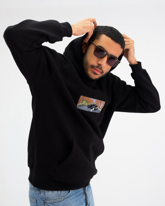 CAR IN THE WOODS HOODIE